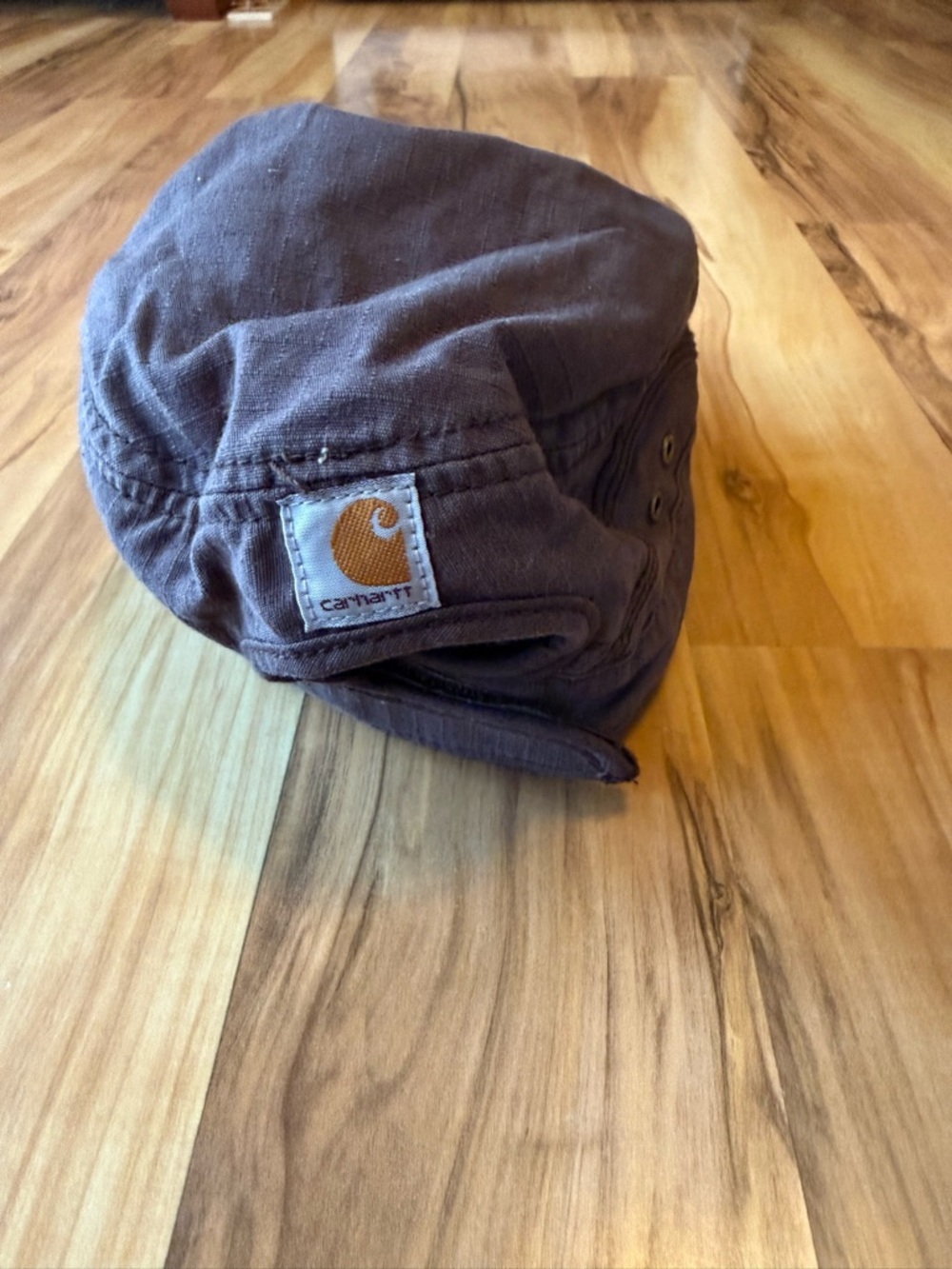 Carhartt Men's Grey Canvas Military Cap - Picture 3 of 6